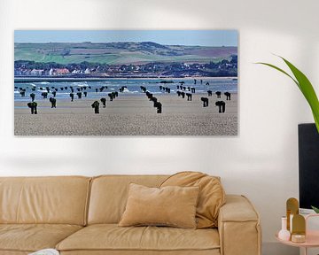 Beach at Wissant along The Channel by Peter Broer