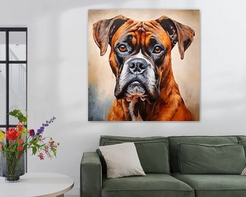 Boxer hond van The Xclusive Art