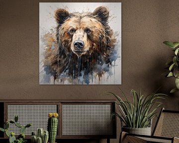 Bear artistic by The Xclusive Art