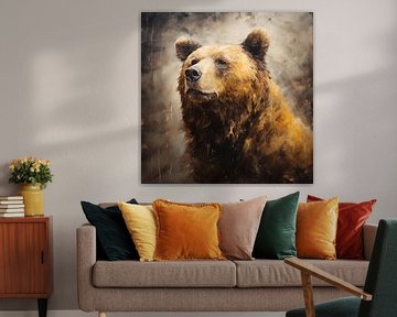 Brown bear by TheXclusive Art