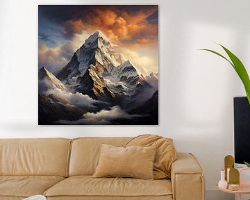 Mount Everest van TheXclusive Art