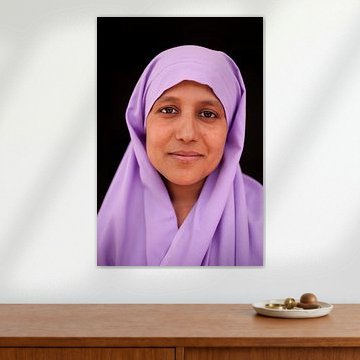 Portrait of an Afghan Woman