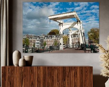 Magere Brug Amsterdam van Richard Wareham