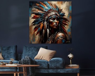 Native American Heritage 2 by Johanna's Art