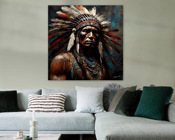 Native American Heritage 8 by Johanna's Art