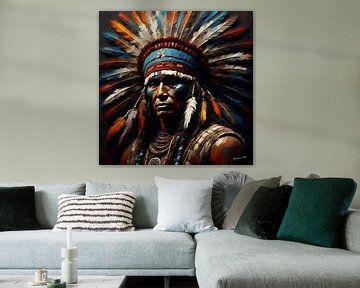 Native American Heritage 6 by Johanna's Art