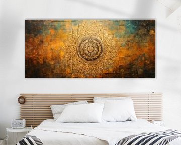 Mandala | Mandala Kunstwerk von Abstraktes Gemälde