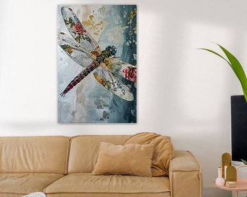 Dragonfly Artwork by Wonderful Art