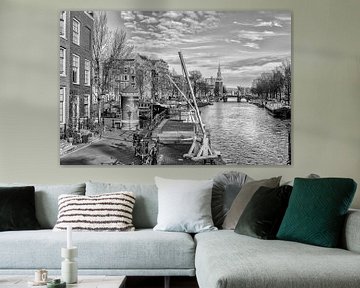The Sint Antoniesluis Amsterdam. by Don Fonzarelli