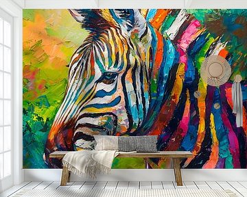 Art Zebra van Harry Hadders