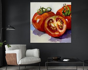 Tomato Tableau van Color Square