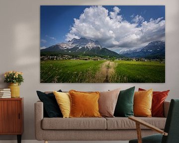 Ehrwald, village at the foot of the Zugspitze by Bo Scheeringa Photography