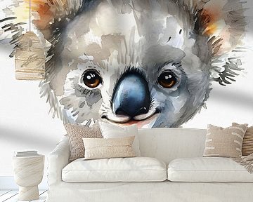 Glückliches Koala-Baby von But First Framing