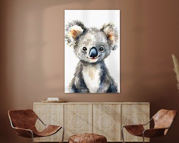 Glückliches Koala-Baby von But First Framing