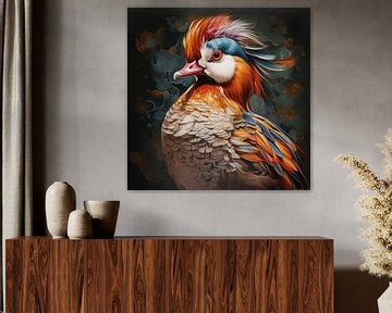 Mandarin-Ente von TheXclusive Art