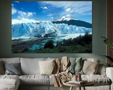 Perito moreno, Gletscher in Patagonien Argentinien, Südamerika von Paul van Gaalen, natuurfotograaf