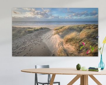 Duin, strand en zee aan de Hollandse kust van Dirk van Egmond