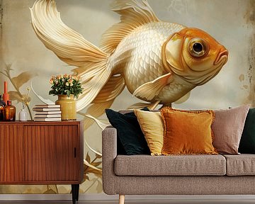 Golden sea van Mirjam Duizendstra