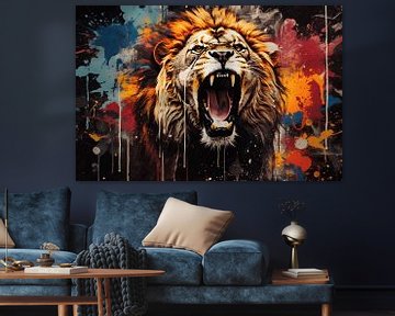 Die Macht des Löwen von Danny van Eldik - Perfect Pixel Design