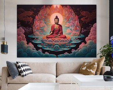 Mystic Buddha by ARTEO Paintings