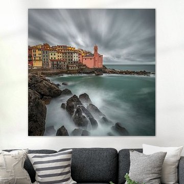 Tellaro before sunrise by Teun Ruijters