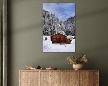 Chalet isolé dans la nature sur Laura Krol