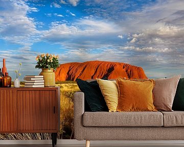 Sonnenuntergang Uluru (Ayers Rock) von Laura Krol