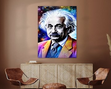Einstein in de ruimte van MMDAWorks