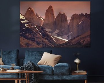 Torres del Paine, chilenisches Patagonien von Paul van Gaalen, natuurfotograaf