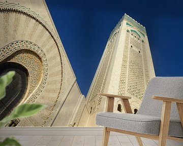 Hassan II Moskee Casablanca van Richard Wareham