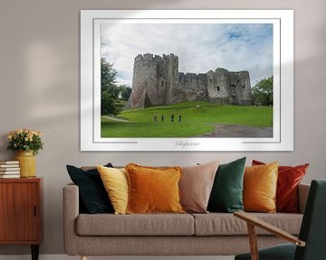 Chepstow castle by Richard Wareham