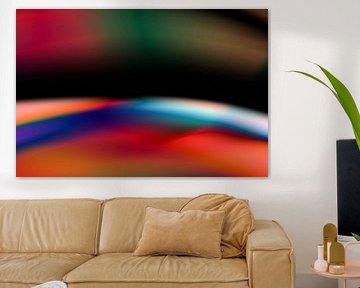 lineare minimalistische Landschaft 222 von Claudia Gründler