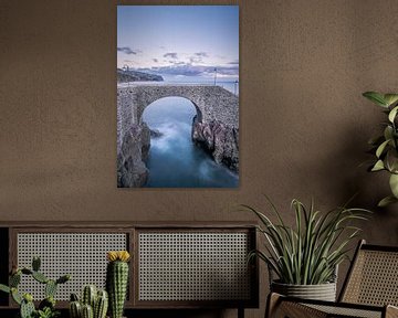 Blaue Stunde in Ponta do Sol Madeira von Sander Groenendijk