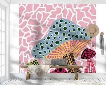 Yayoi Kusama Paddenstoel van P U F F Y