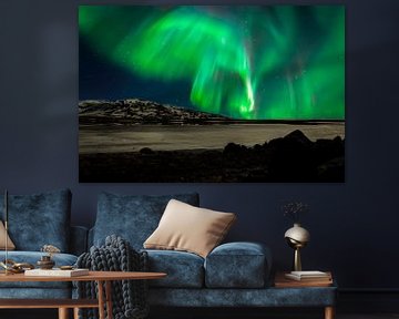 Noorderlicht, Aurora Borealis. IJsland