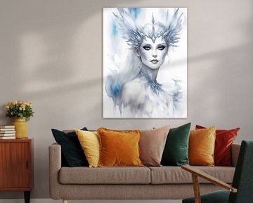 ICE KINGDOM in watercolour