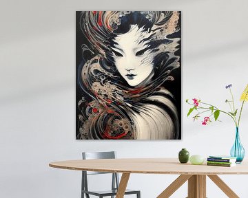 Smeltende geisha van SirHeckeCreative