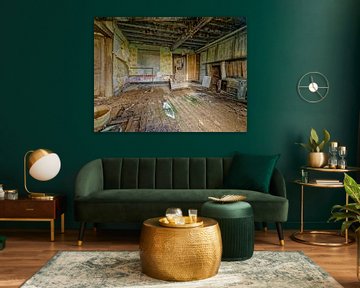 Urbex living room - house for sale by BHotography