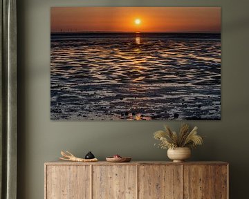 Sunset on the Nordstrand peninsula by David Esser