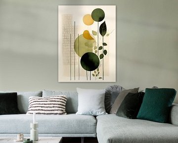 Botanical Abstract Green by Gypsy Galleria
