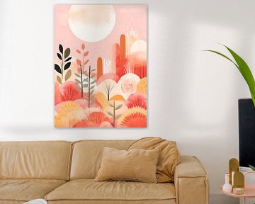 Abstract Flower Garden by Gypsy Galleria