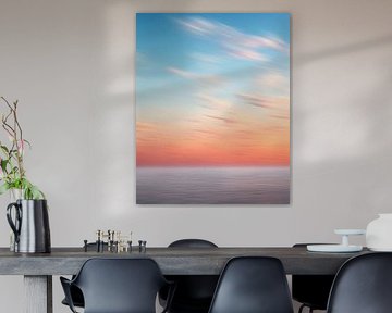 Gouden licht over de zee
