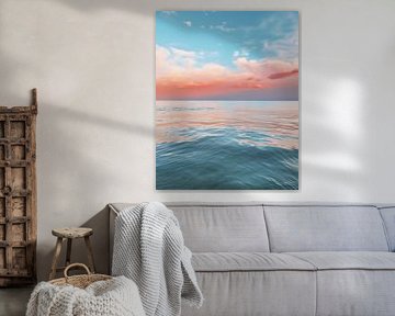Gouden licht over de zee