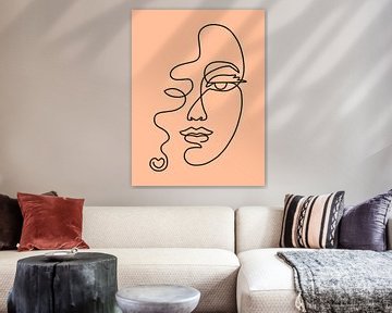 Peach fuzz van Hilde Remerie Photography and digital art
