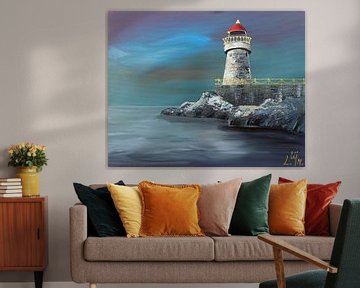 Phare Acrylique Nuit sur Lineke Lijn