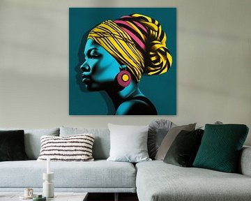 Blue Black Pearl von Marja van den Hurk