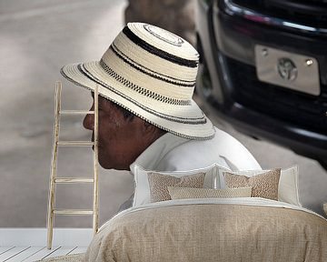 Panama hoed in Panama van Karel Frielink