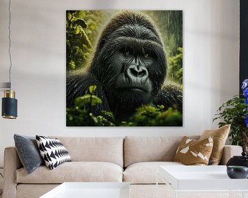 Gorilla van Digital Art Nederland