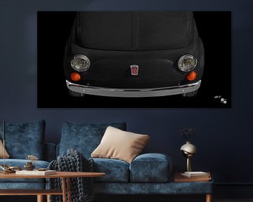 Fiat 500 Giardiniera in schwarz