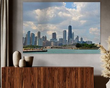 Skyline Chicago von Karel Frielink